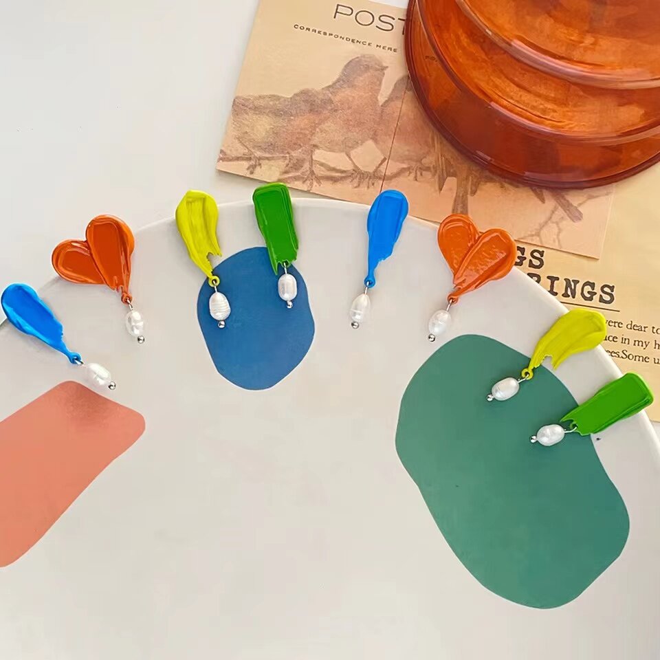 Artist's Palette Monet Earrings