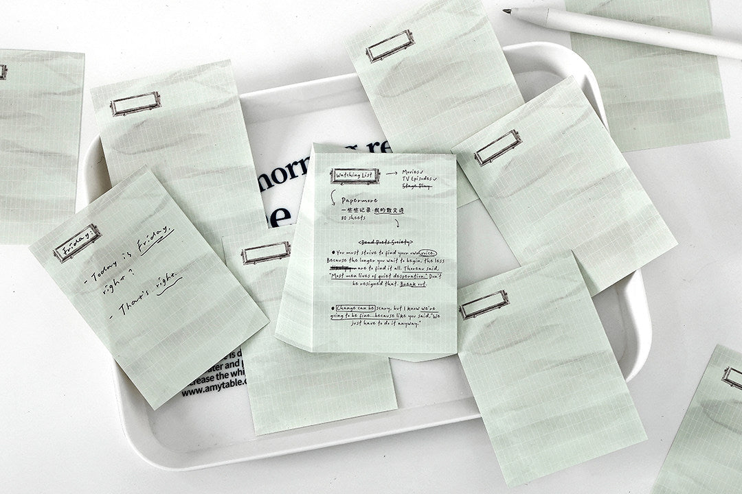 Vintage Dopamine Memo Pad Set