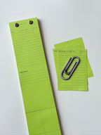 Long Strip 3-Section Memo Pad