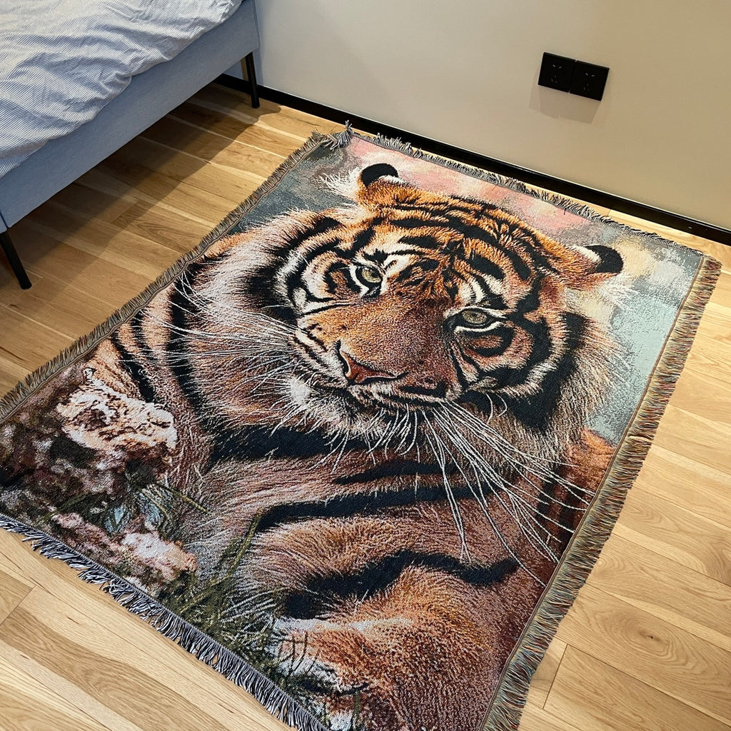 Fierce Tiger Tapestry