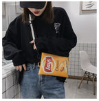 Crisp Chip Bag Novelty Sling Bag