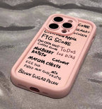 Sweet Treats Graffiti Phone Case