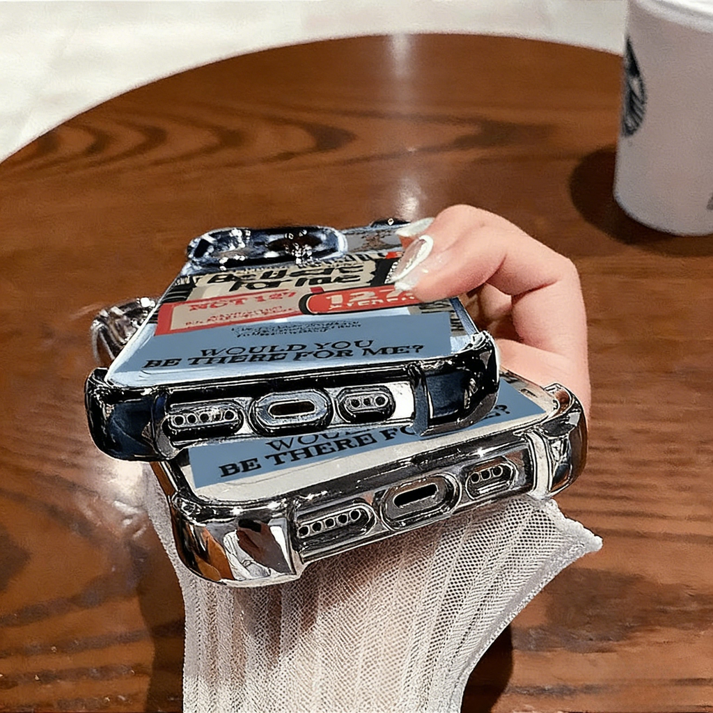 Vintage Sticker Phone Case
