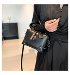 Punk Skull Pillow Tote Bag