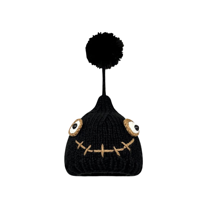 Japanese Style Cute Pom-Pom Beanie