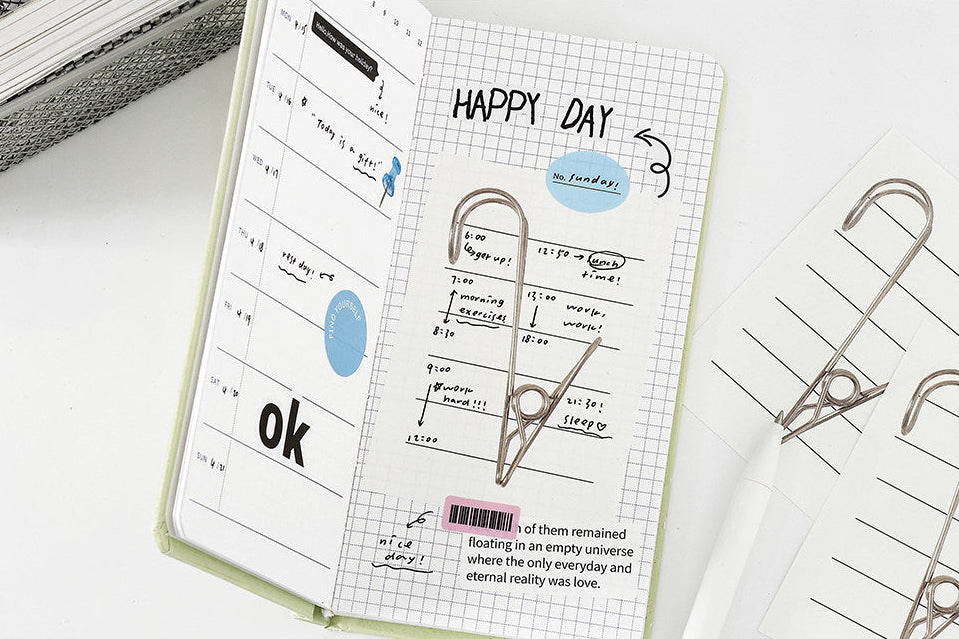 Vintage Dopamine Memo Pad Set