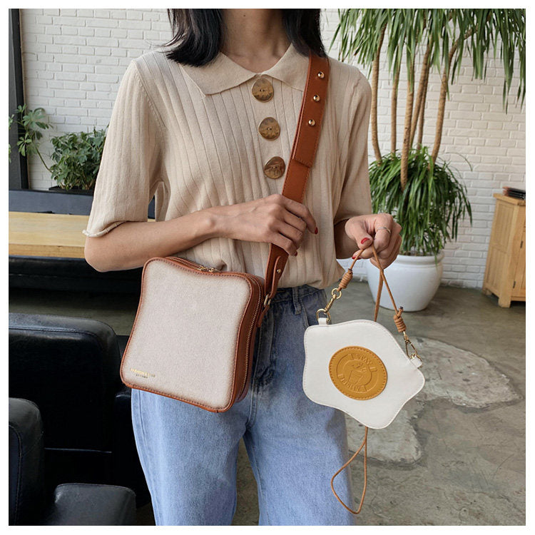 Toast & Egg Crossbody Bag