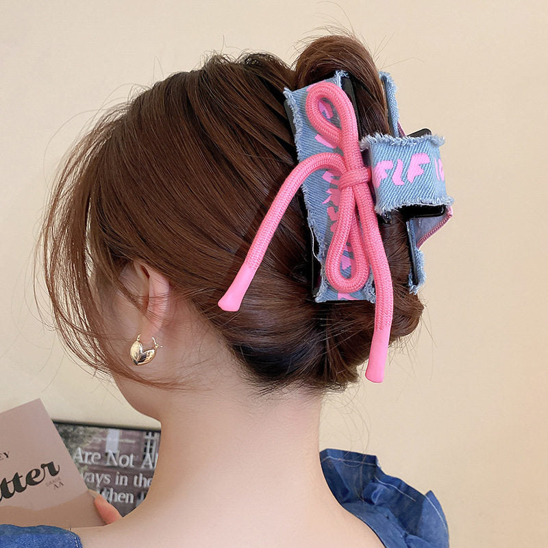 THIS IS ME Denim Hair Clip