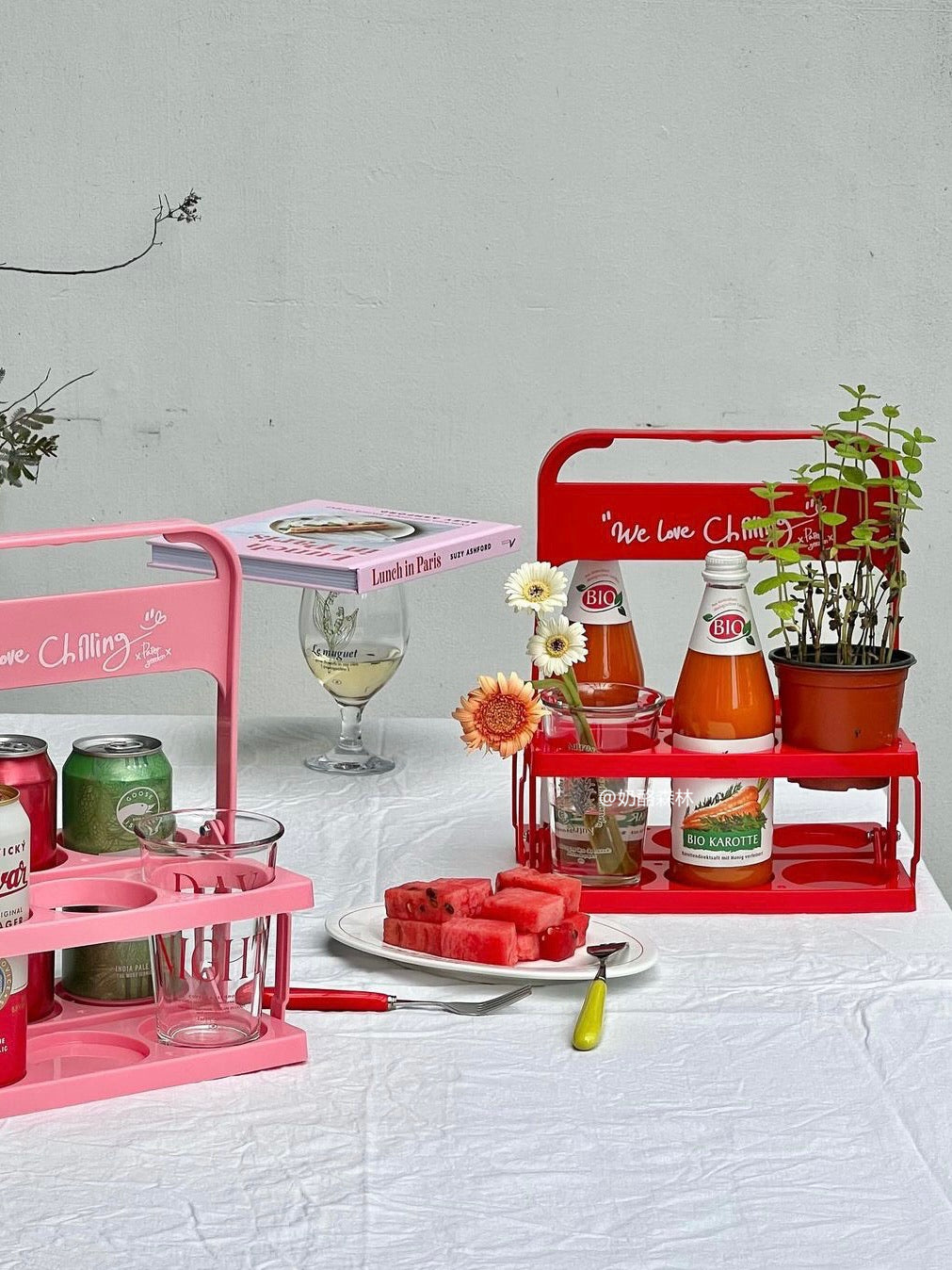 Portable Folding Drink Caddy