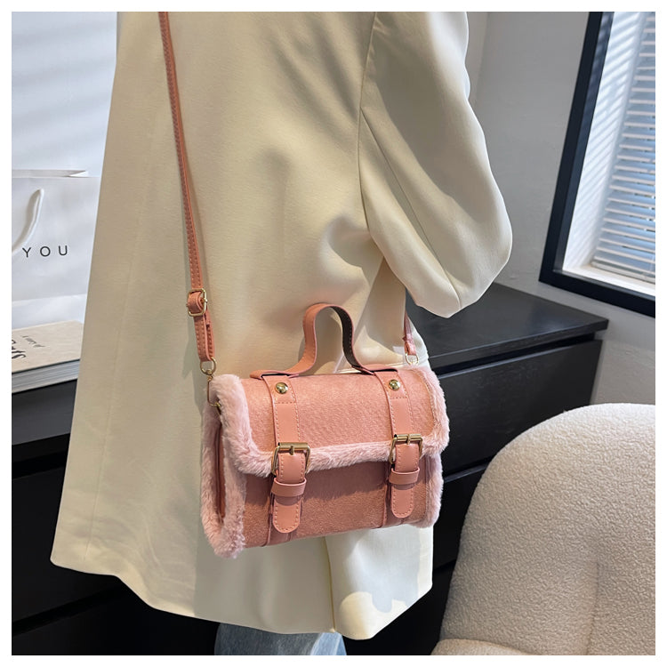 Vintage British Cross Body Tote Bag