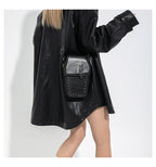 Dark Gothic Cross Phone Bag