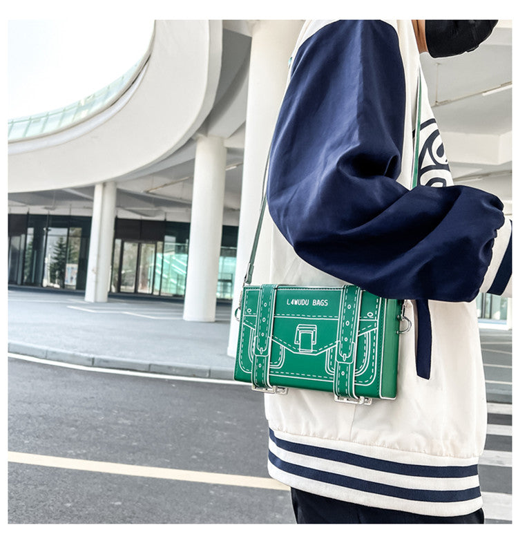 Doodle Lines Crossbody Bag