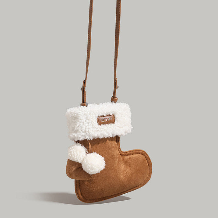 Cozy Boot Mini Crossbody Bag