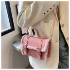 Vintage British Cross Body Tote Bag