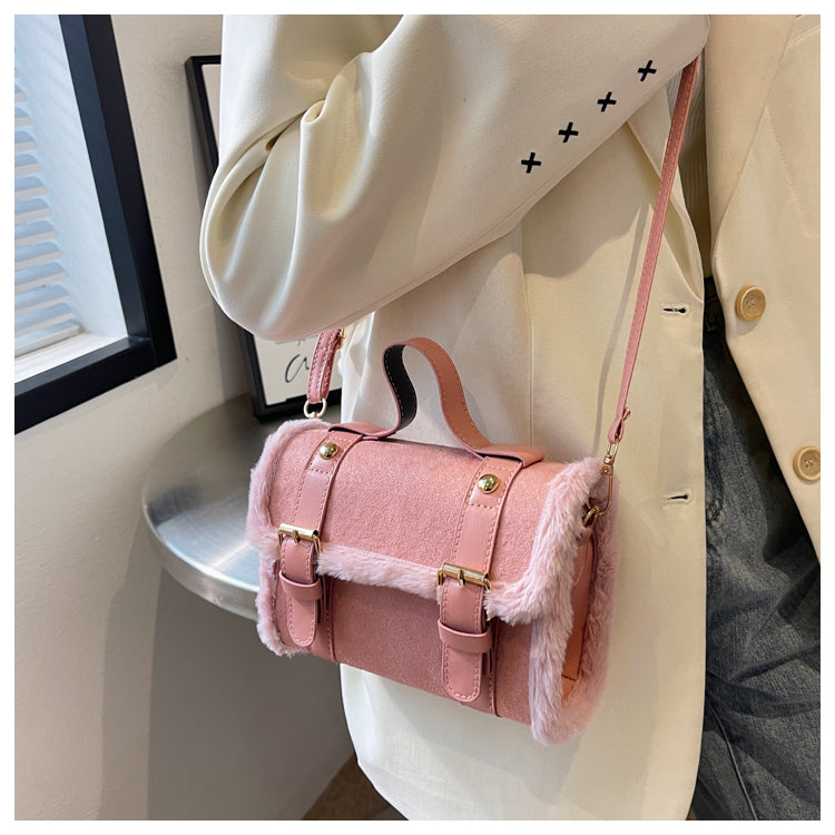 Vintage British Cross Body Tote Bag