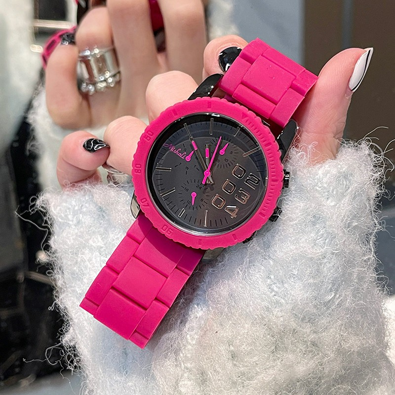 Light Luxury Quartz Watch - Sweet Pink for Daily Wear