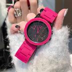 Light Luxury Quartz Watch - Sweet Pink for Daily Wear