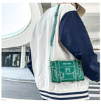 Doodle Lines Crossbody Bag