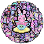 Black Pink Gothic Sticker Pack