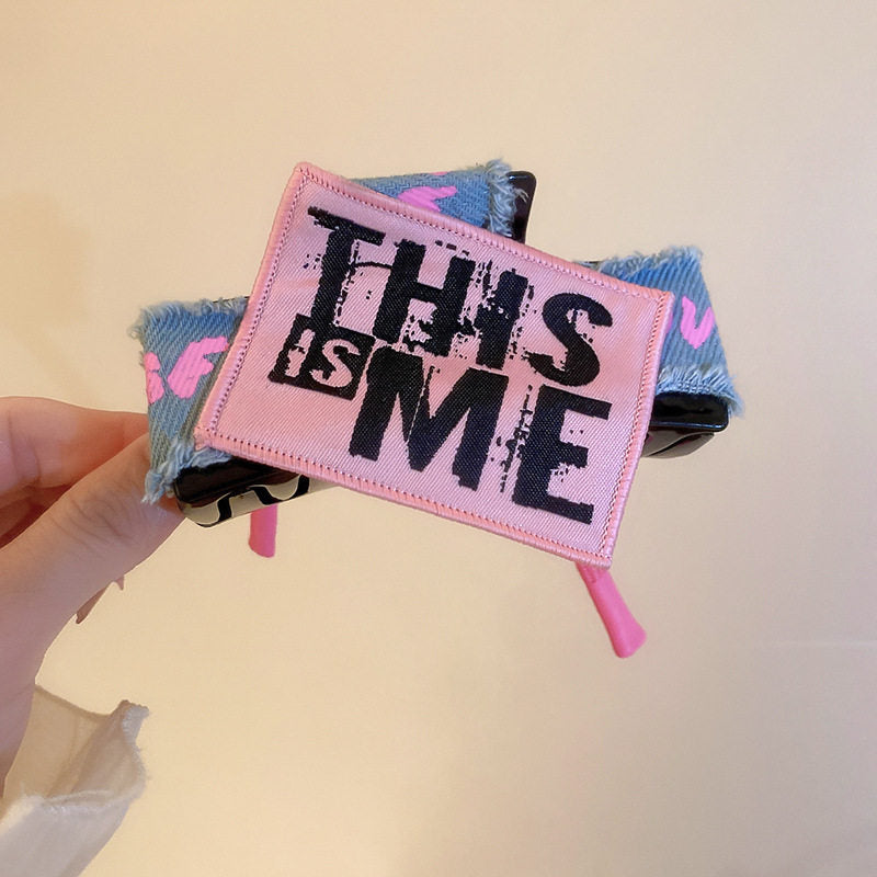 THIS IS ME Denim Hair Clip