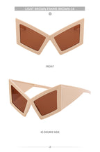 Geometric Oversized Sunglasses