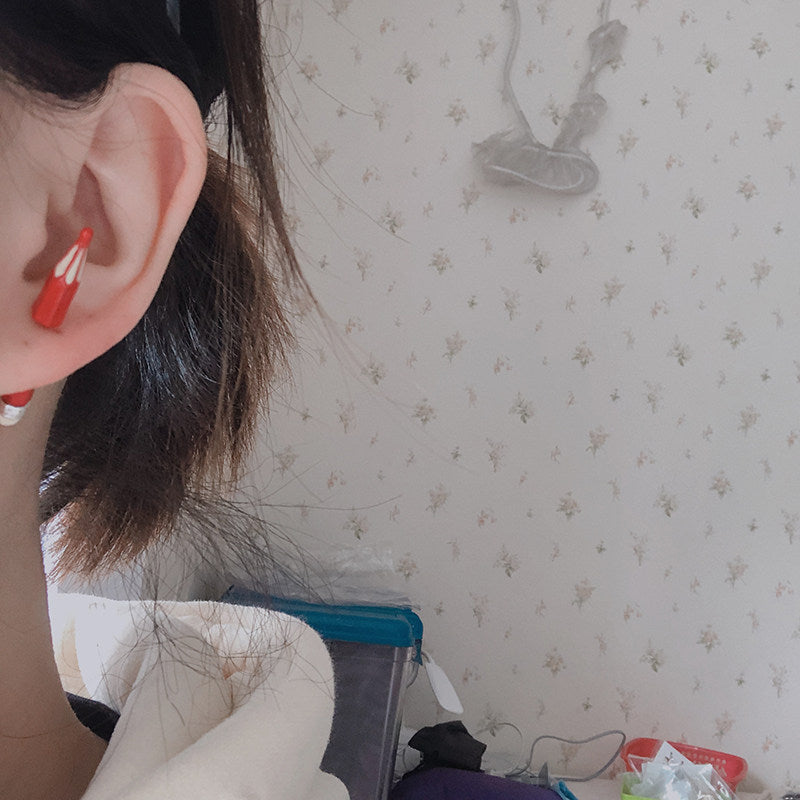 Dripping Pencil Earrings