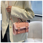 Vintage British Cross Body Tote Bag