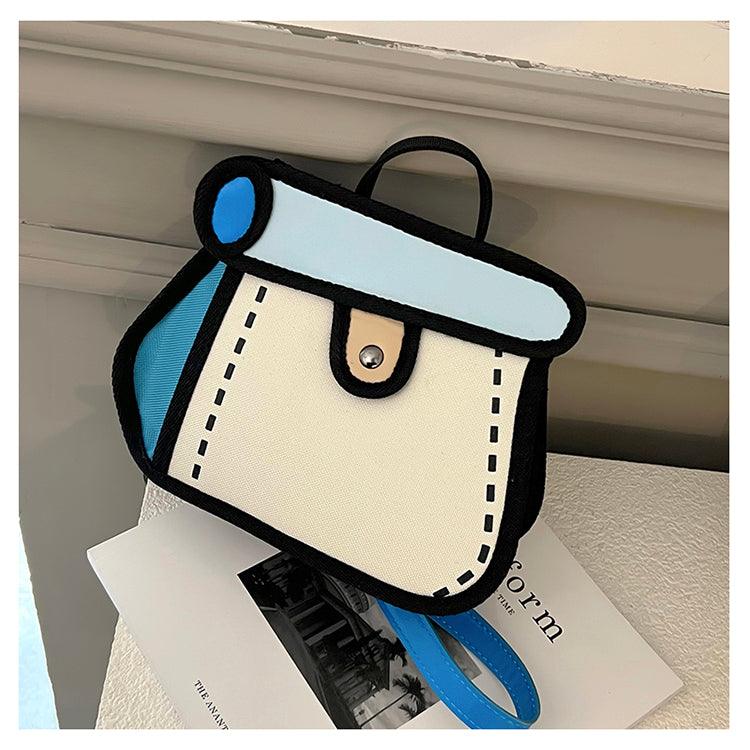 Doodle Sketch Crossbody Bag