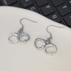 Handcuff Charm Earrings