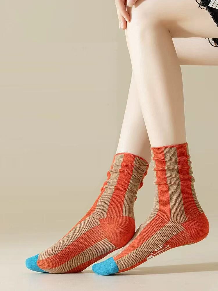 Vibrant Fashion Striped Socks