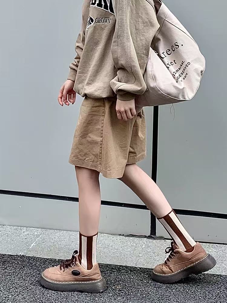 Vibrant Fashion Striped Socks