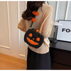 Devilish Pumpkin Crossbody Bag