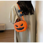 Devilish Pumpkin Crossbody Bag