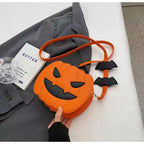 Devilish Pumpkin Crossbody Bag