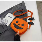 Devilish Pumpkin Crossbody Bag