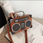 Retro Boombox Crossbody Bag