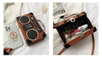 Retro Boombox Crossbody Bag