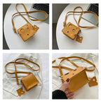 Cheese Wedge Mini Crossbody Bag