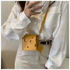 Cheese Wedge Mini Crossbody Bag