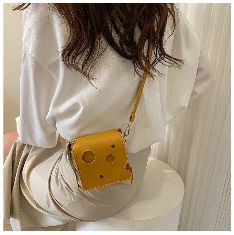 Cheese Wedge Mini Crossbody Bag