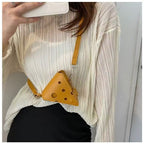 Cheese Wedge Mini Crossbody Bag