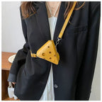 Cheese Wedge Mini Crossbody Bag