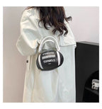 Rugby Ball Crossbody Bag