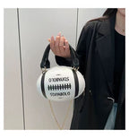 Rugby Ball Crossbody Bag