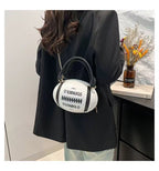 Rugby Ball Crossbody Bag