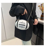 Rugby Ball Crossbody Bag