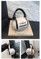 Rugby Ball Crossbody Bag