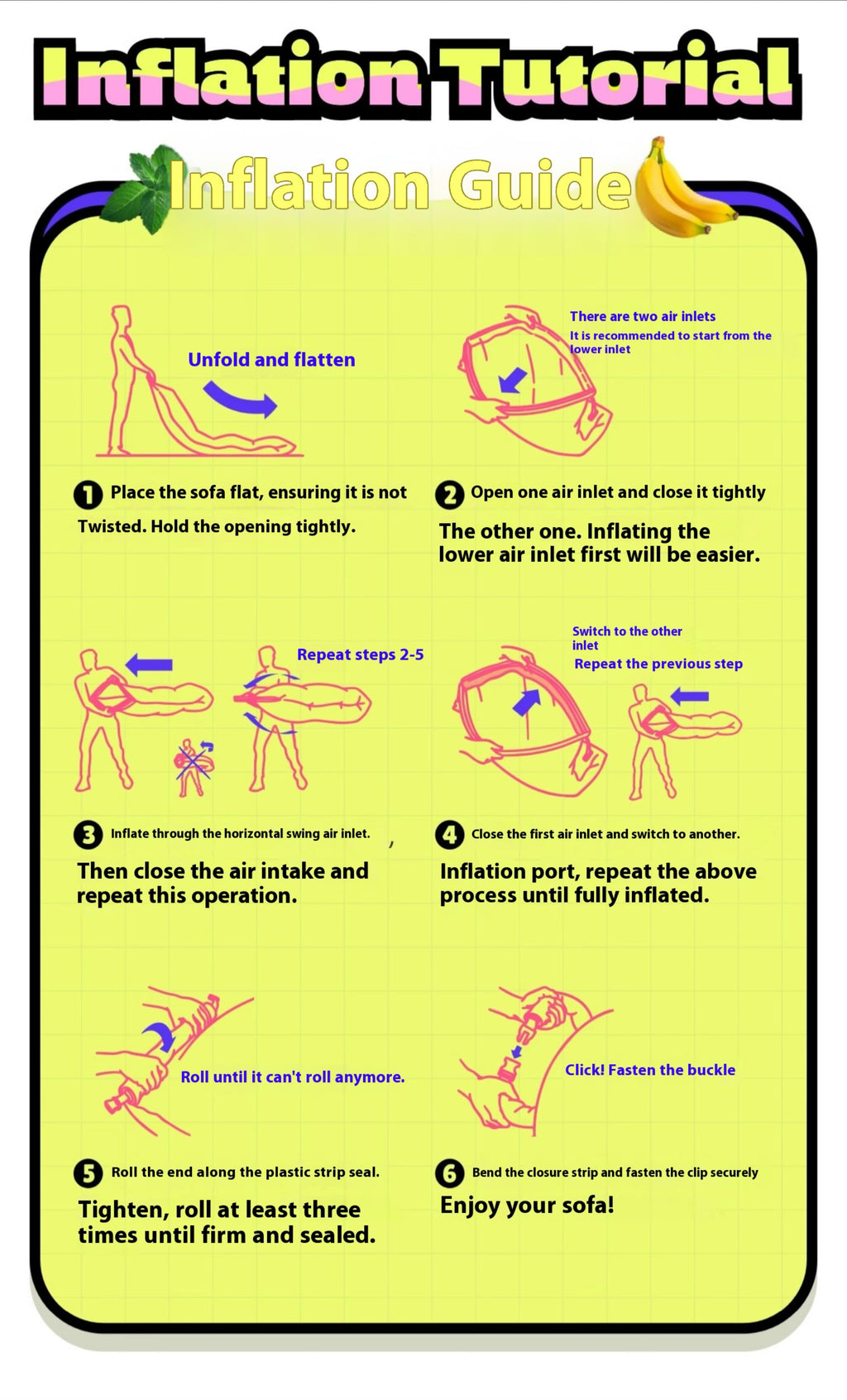 Portable Inflatable Sofa