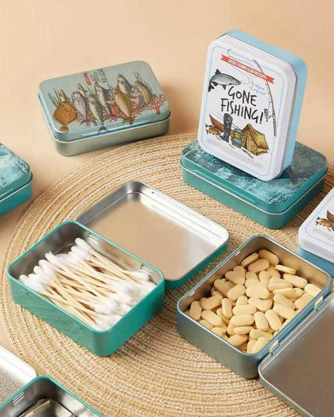 Fishing Club Mini Tin Box