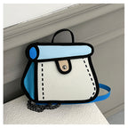 Doodle Sketch Crossbody Bag